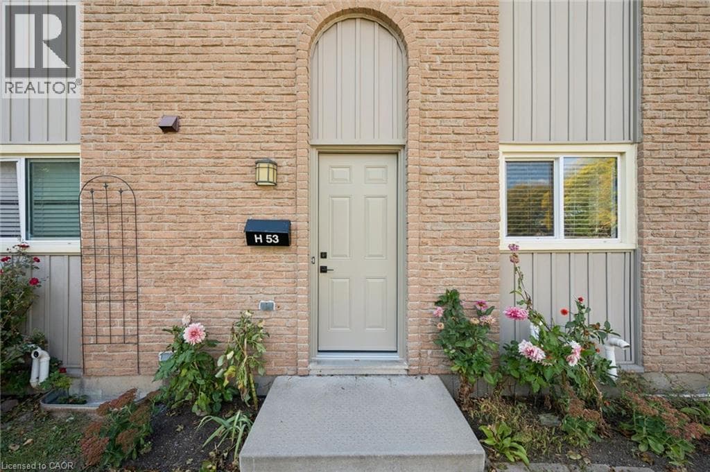 Townhouse for sale at 223 PIONEER Drive W Unit# H53, Pioneer Park, Kitchener, Ontario, photo 5