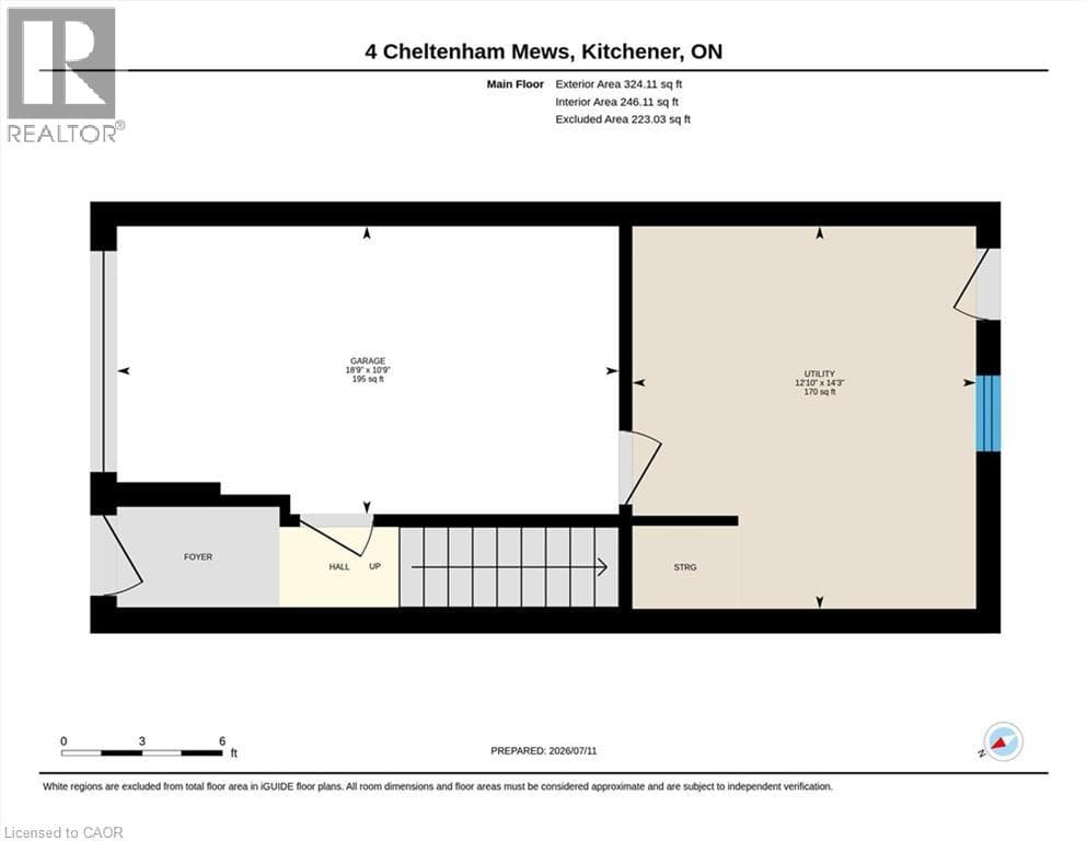 Townhouse for sale at 4 CHELTENHAM Mews, Mt. Hope Huron Park, Kitchener, Ontario, photo 35