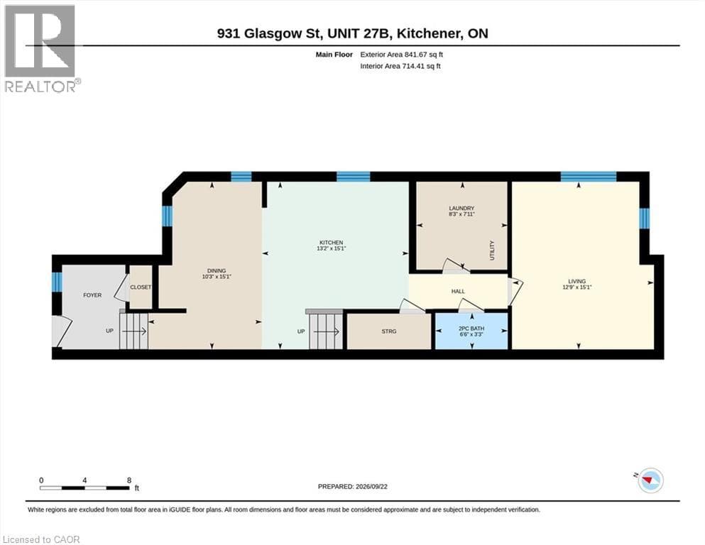 Townhouse for sale at 931 GLASGOW Street Unit# 27B, Highland West, Kitchener, Ontario, photo 34