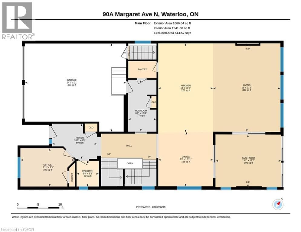 Detached for sale at 90 MARGARET Avenue N Unit# A, University Downs, Waterloo, Ontario, photo 45