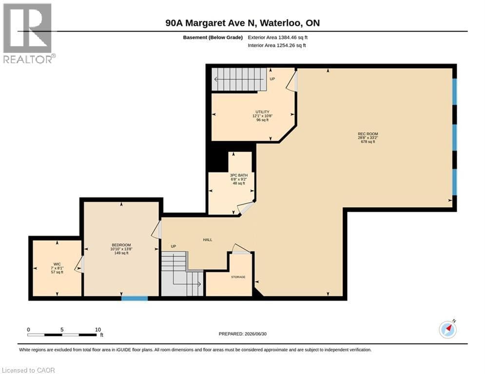 Detached for sale at 90 MARGARET Avenue N Unit# A, University Downs, Waterloo, Ontario, photo 47