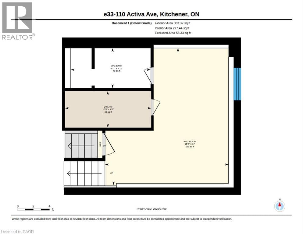 Townhouse for sale at 110 ACTIVA Avenue Unit# E33, Laurentian West, Kitchener, Ontario, photo 43