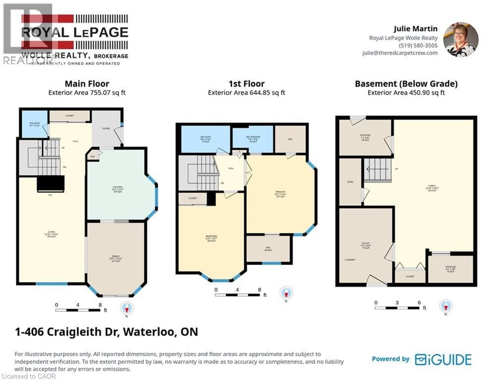 Townhouse for sale at 406 CRAIGLEITH Drive Unit# 1, Craigleith, Waterloo, Ontario, photo 41