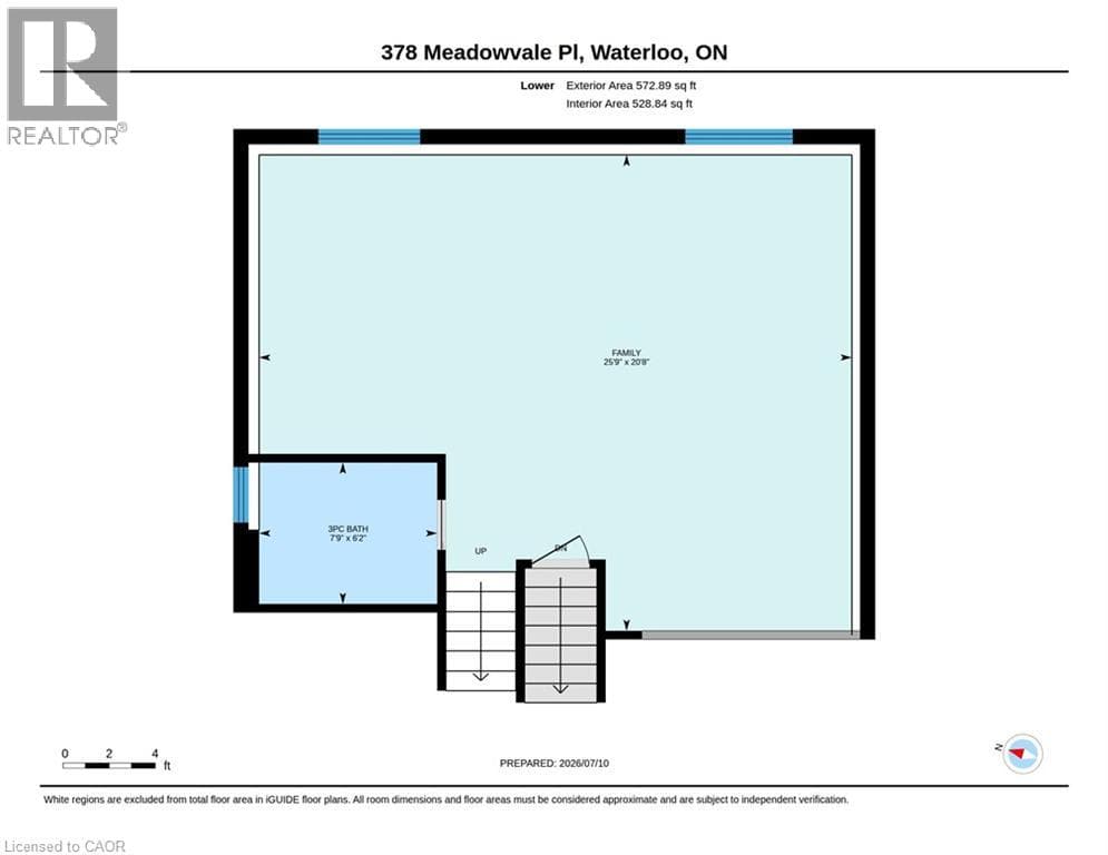 Detached for sale at 378 MEADOWVALE Place, University Downs, Waterloo, Ontario, photo 43