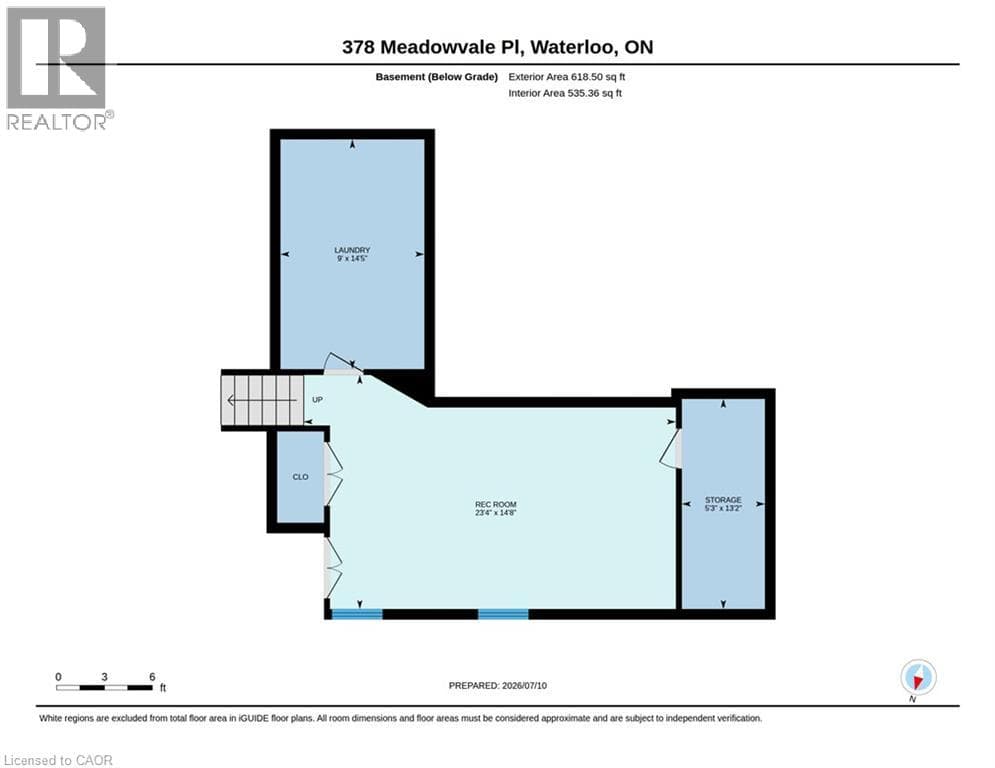 Detached for sale at 378 MEADOWVALE Place, University Downs, Waterloo, Ontario, photo 44