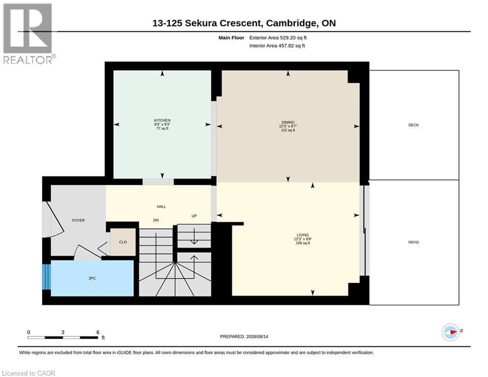 Townhouse for sale at 125 SEKURA Crescent Unit# 13, Northview, Cambridge, Ontario, photo 42