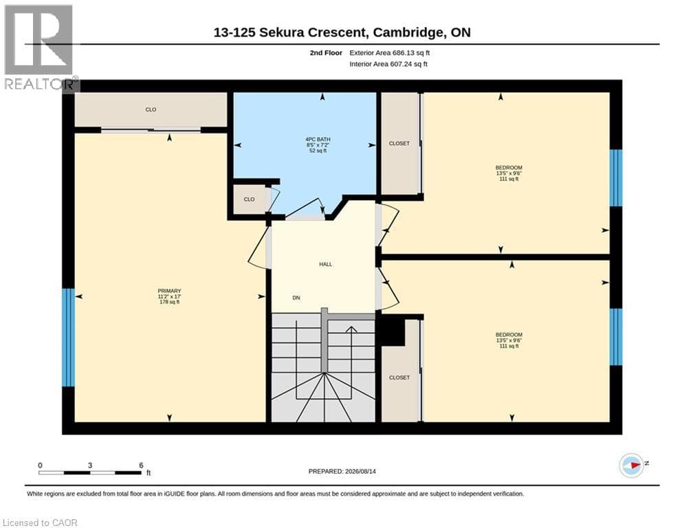 Townhouse for sale at 125 SEKURA Crescent Unit# 13, Northview, Cambridge, Ontario, photo 43