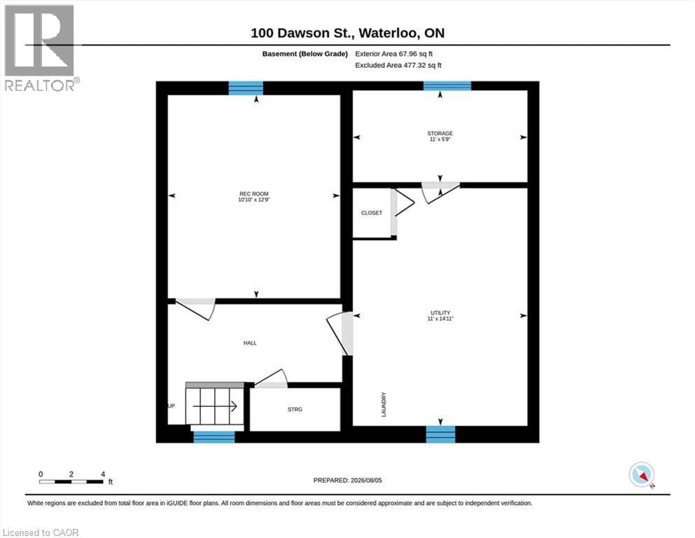 Detached for sale at 100 DAWSON Street, Uptown West, Waterloo, Ontario, photo 42