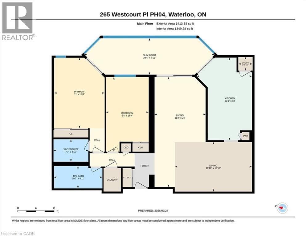 Apartment for sale at 265 WESTCOURT Place Unit# PH04, Northdale, Waterloo, Ontario, photo 44