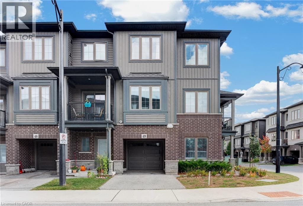 Townhouse for sale at 124 COMPASS Trail Unit# 49, Briardean, Cambridge, Ontario, photo 3
