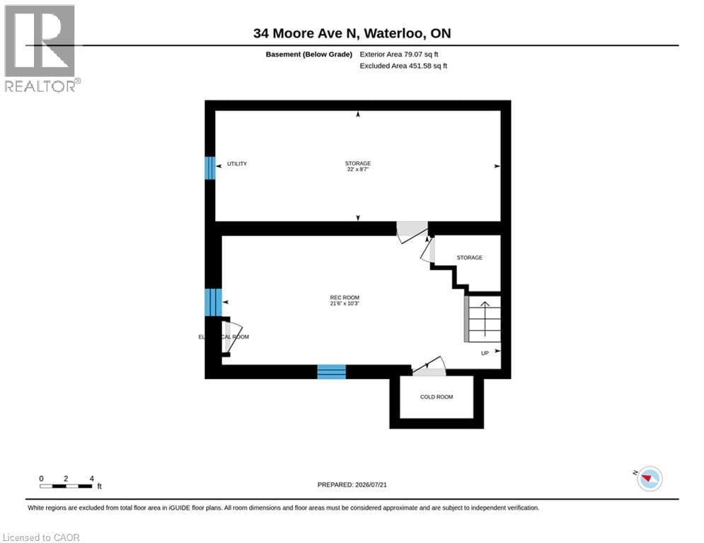 Detached for sale at 34 MOORE Avenue N, Uptown North, Waterloo, Ontario, photo 31
