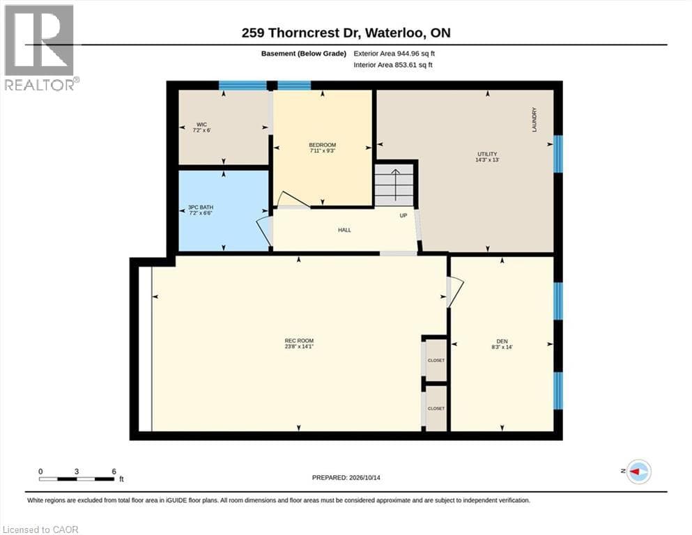 Detached for sale at 259 THORNCREST Drive, Lakeshore South, Waterloo, Ontario, photo 42