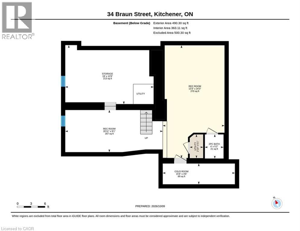 Detached for sale at 34 BRAUN Street, Midtown, Kitchener, Ontario, photo 47