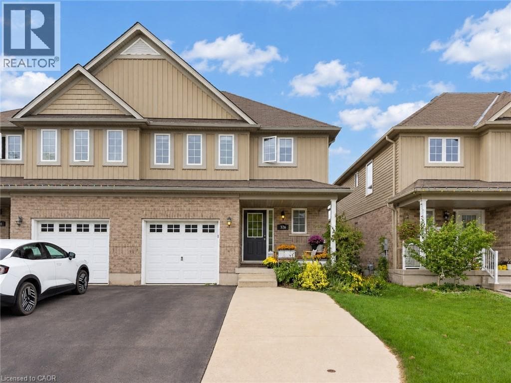 Semi-detached for sale at 326 VINCENT Drive, Ayr, North Dumfries, Ontario, photo 2