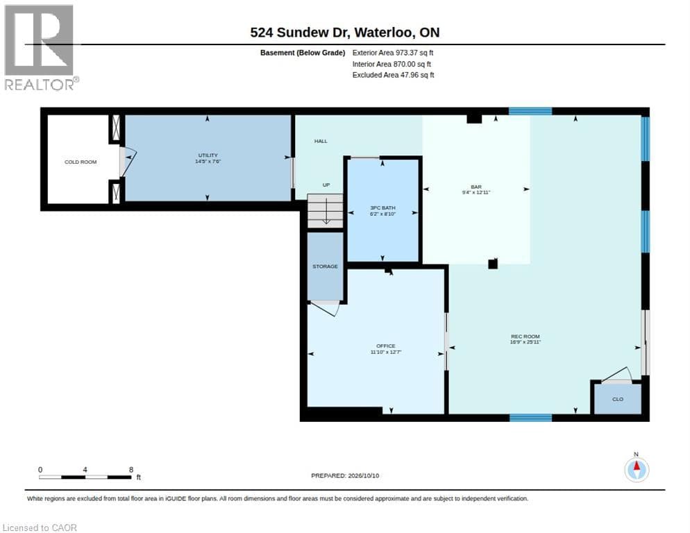 Detached for sale at 524 SUNDEW Drive, Vista Hills, Waterloo, Ontario, photo 48