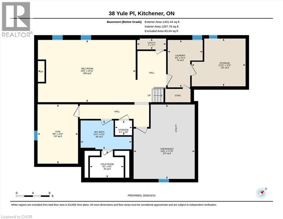 Detached for sale at 38 YULE Place, Heritage Park, Kitchener, Ontario, photo 50