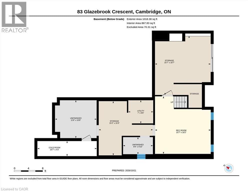 Detached for sale at 83 GLAZEBROOK Crescent, Shades Mills, Cambridge, Ontario, photo 40