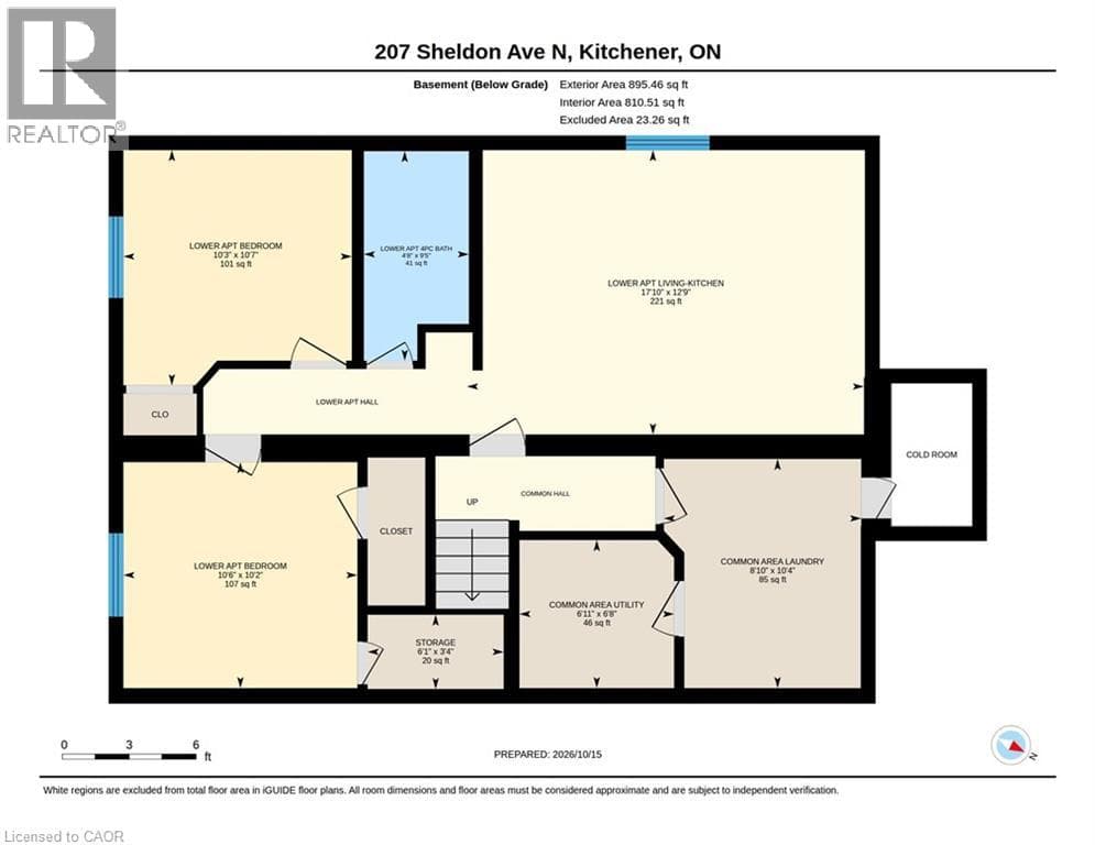 Multi-family for sale at 207 SHELDON Avenue N, Eastwood, Kitchener, Ontario, photo 47