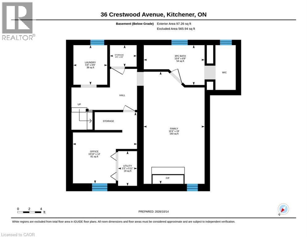Detached for sale at 36 CRESTWOOD Avenue, Fairfield, Kitchener, Ontario, photo 37