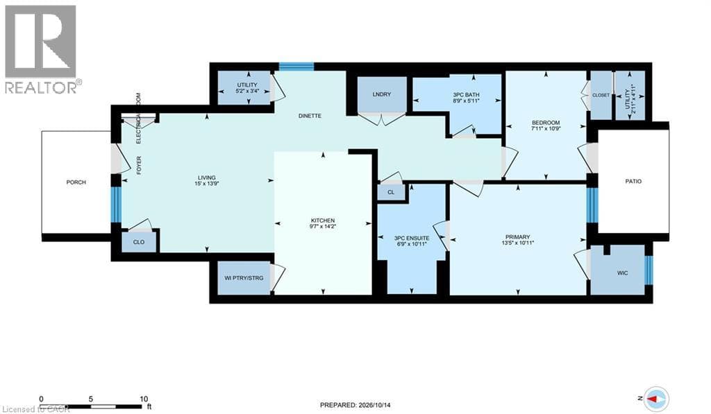 Townhouse for sale at 155 THOMAS SLEE Drive Unit# 3A, Doon South, Kitchener, Ontario, photo 36