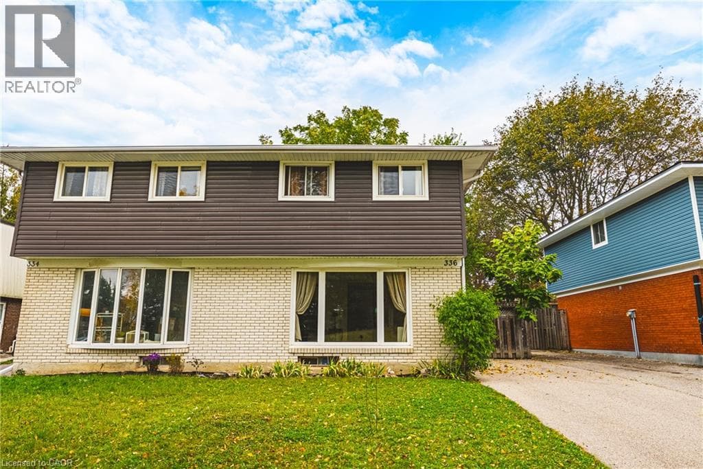 Semi-detached for sale at 336 MORGAN Avenue, Chicopee, Kitchener, Ontario, photo 2