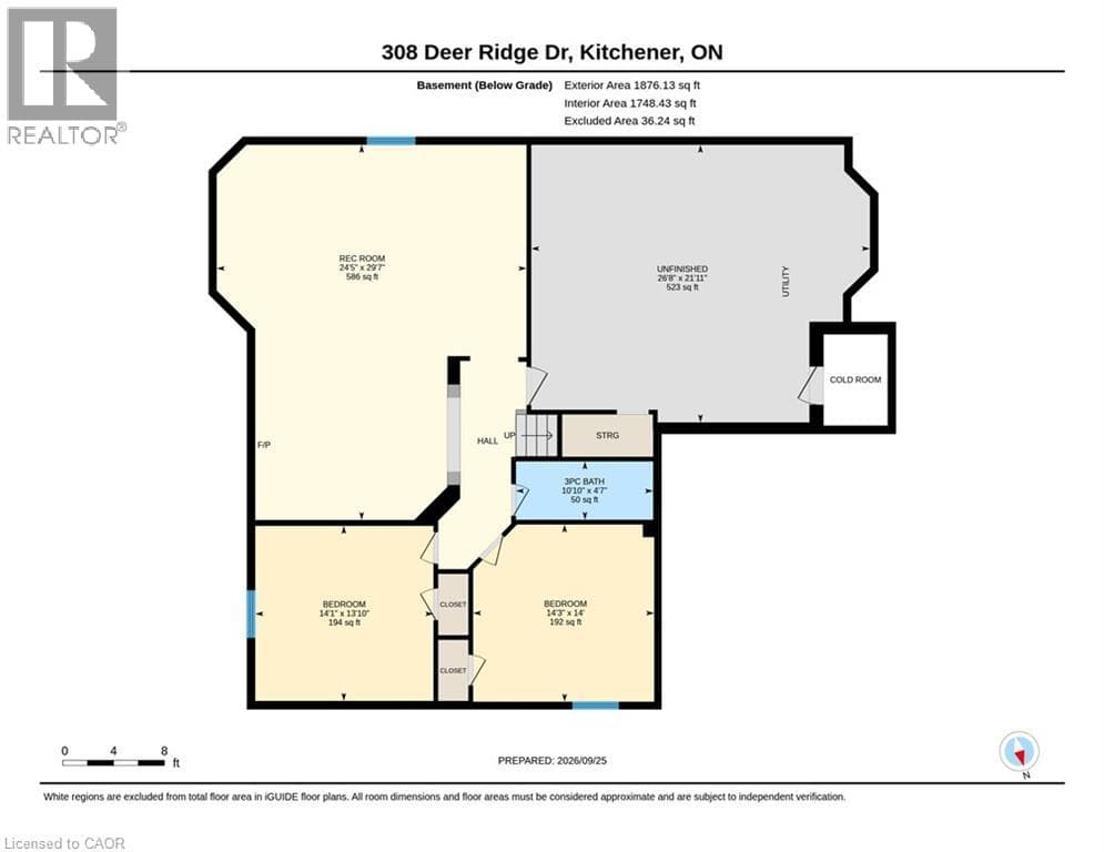 Detached for sale at 308 DEER RIDGE Drive, Pioneer Tower West, Kitchener, Ontario, photo 48