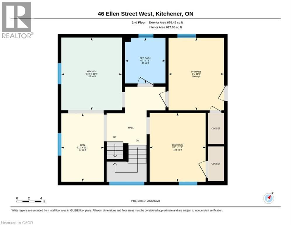 Detached for sale at 46 ELLEN Street W, Civic Centre, Kitchener, Ontario, photo 42