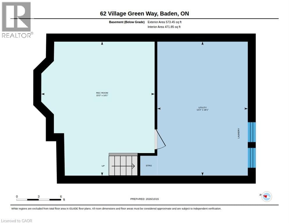 Semi-detached for sale at 62 VILLAGE GREEN Way, Baden, Wilmot, Ontario, photo 42