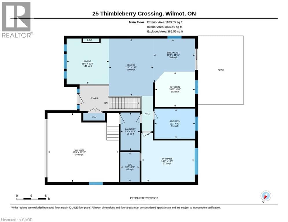 Detached for sale at 25 THIMBLEBERRY Crossing, New Hamburg, Wilmot, Ontario, photo 38