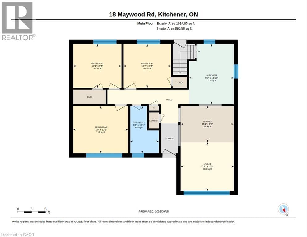 Detached for sale at 18 MAYWOOD Road, Vanier, Kitchener, Ontario, photo 44