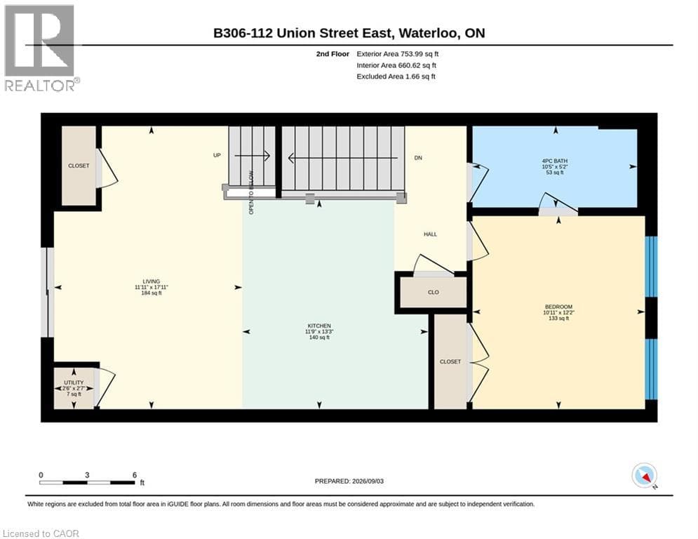 Townhouse for sale at 112 UNION Street E Unit# B306, Mary Allen, Waterloo, Ontario, photo 15