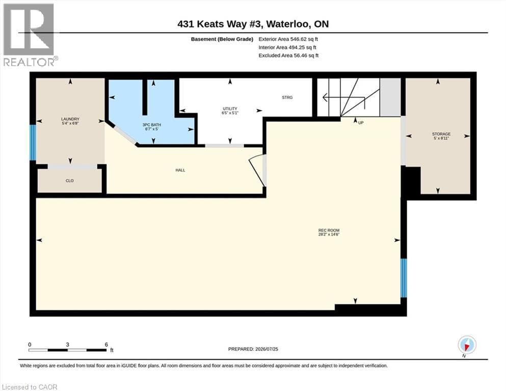Townhouse for sale at 431 KEATS Way Unit# 3, Erb West, Waterloo, Ontario, photo 35