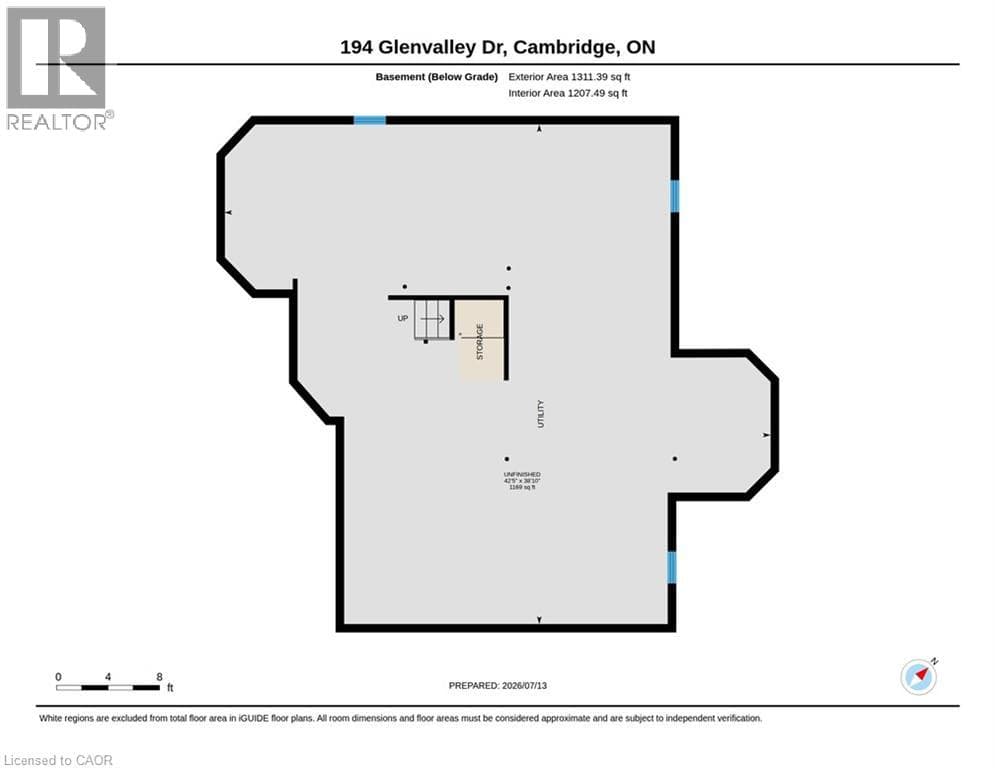 Detached for sale at 194 GLENVALLEY Drive, Shades Mills, Cambridge, Ontario, photo 42