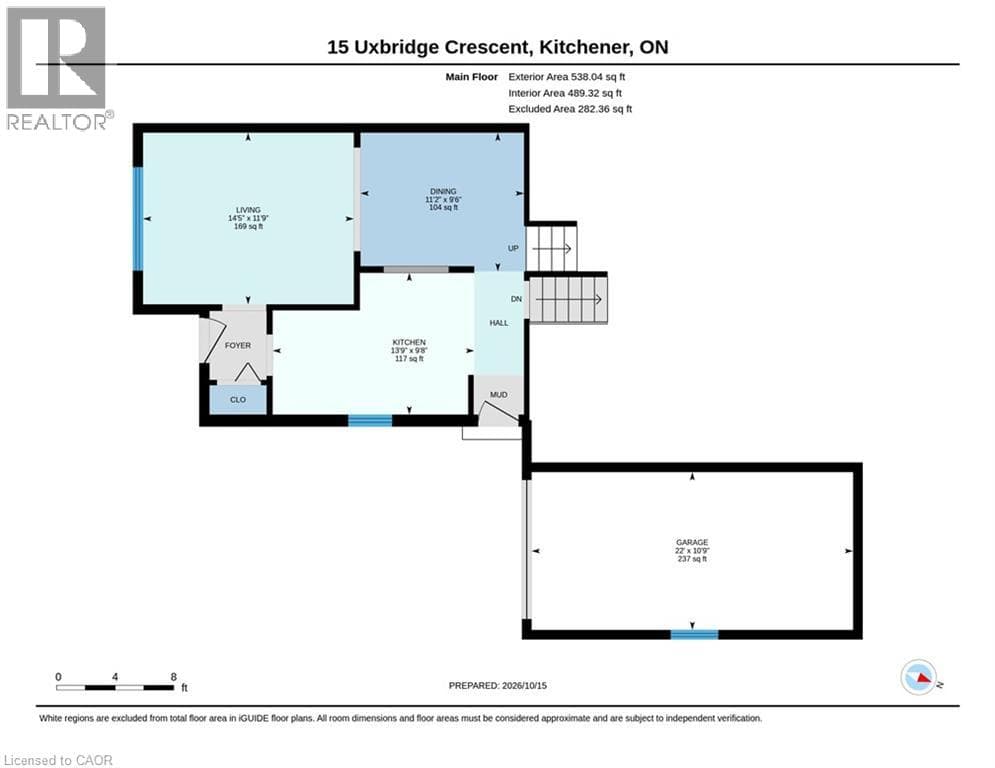 Semi-detached for sale at 15 UXBRIDGE Crescent, Country Hills West, Kitchener, Ontario, photo 29