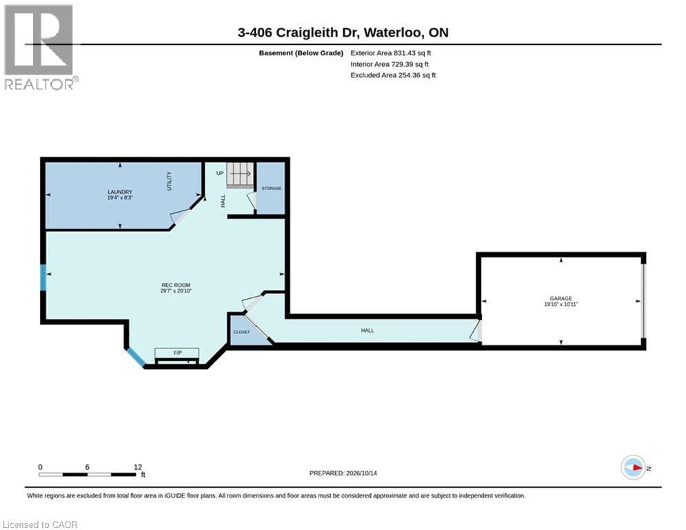 Townhouse for sale at 406 CRAIGLEITH Drive Unit# 3, Craigleith, Waterloo, Ontario, photo 47