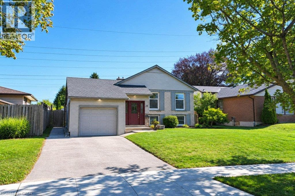Detached for sale at 34 WAYNE Drive, Stanley Park, Kitchener, Ontario, photo 39