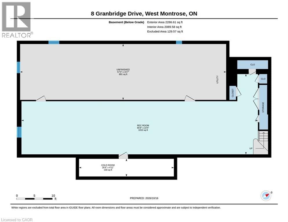 Detached for sale at 8 GRANBRIDGE Drive, West Montrose, Woolwich, Ontario, photo 43