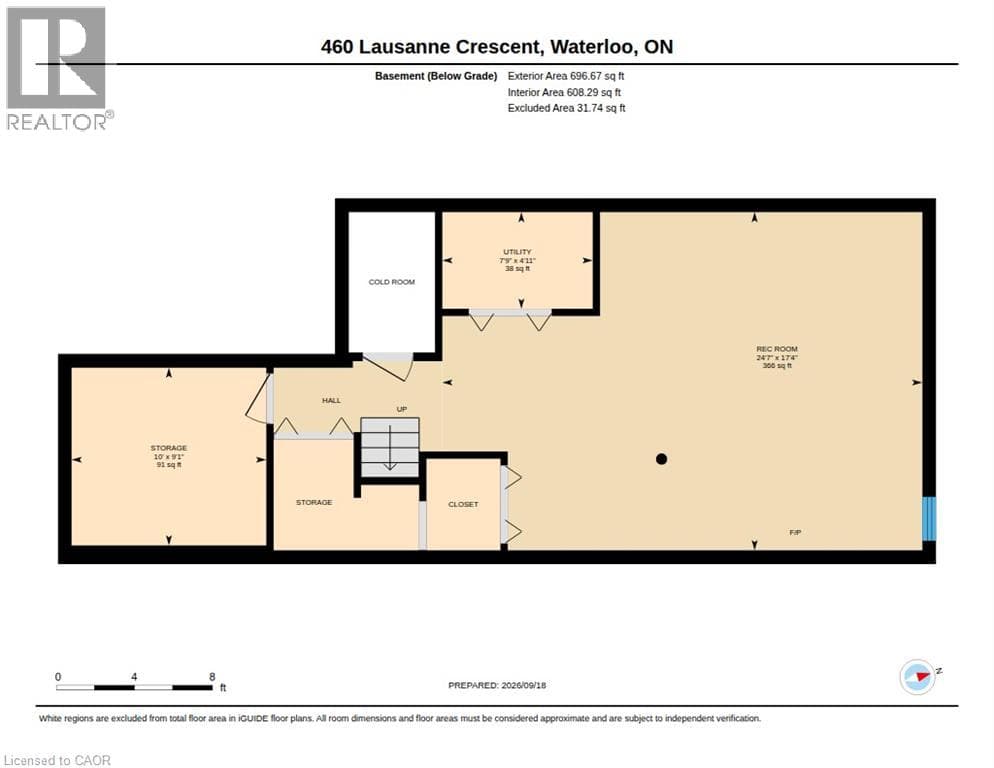 Townhouse for sale at 460 LAUSANNE Crescent, Clair Hills, Waterloo, Ontario, photo 31