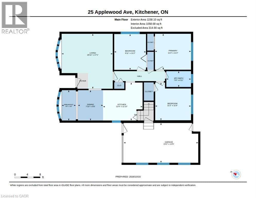 Detached for sale at 25 APPLEWOOD Avenue, Rosemount, Kitchener, Ontario, photo 48