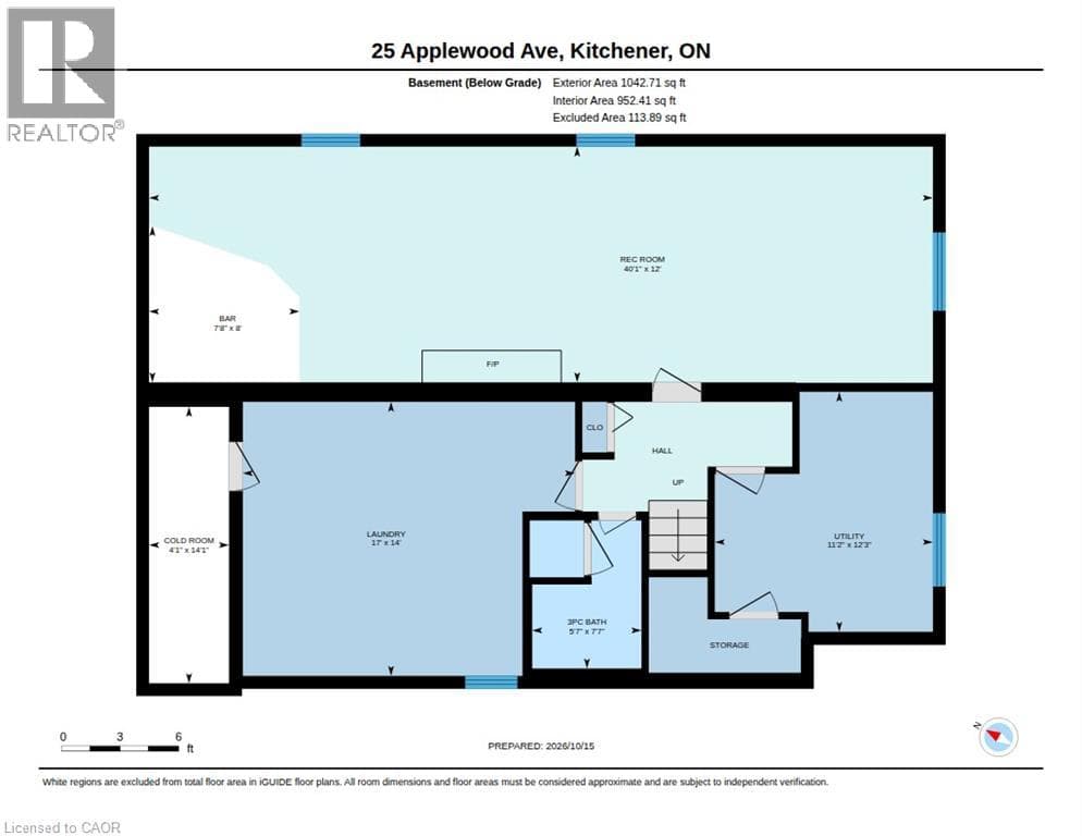 Detached for sale at 25 APPLEWOOD Avenue, Rosemount, Kitchener, Ontario, photo 49