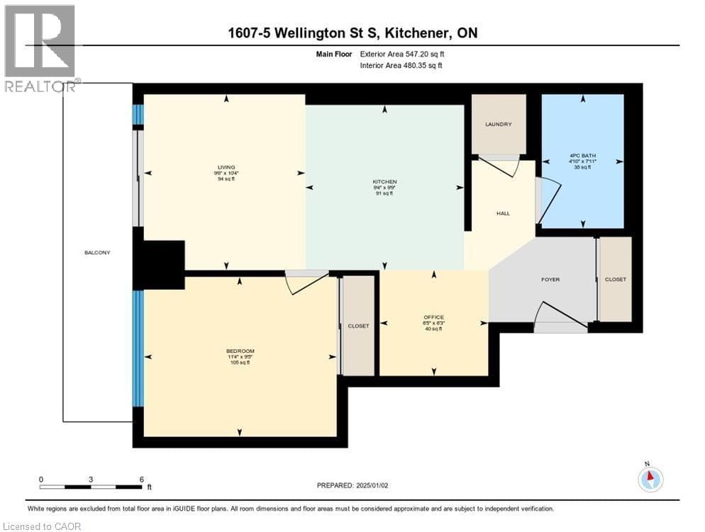 Apartment for sale at 5 WELLINGTON Street S Unit# 1607, Midtown, Kitchener, Ontario, photo 50