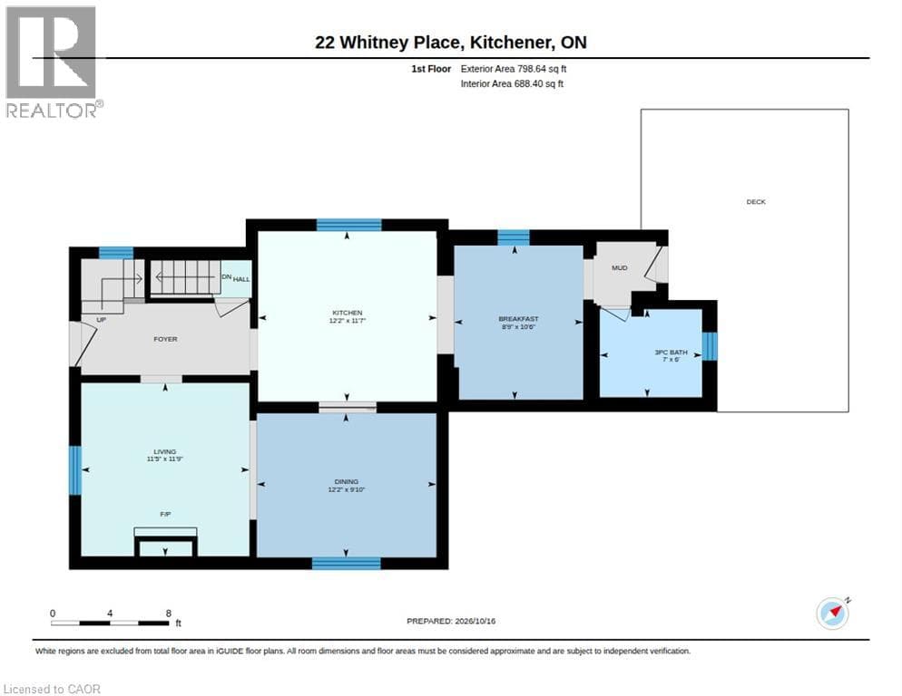 Detached for sale at 22 WHITNEY Place, Mill Courtland Woodside Park, Kitchener, Ontario, photo 42