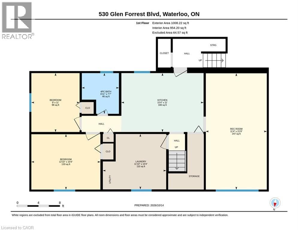 Detached for sale at 530 GLEN FORREST Boulevard, Lakeshore South, Waterloo, Ontario, photo 26