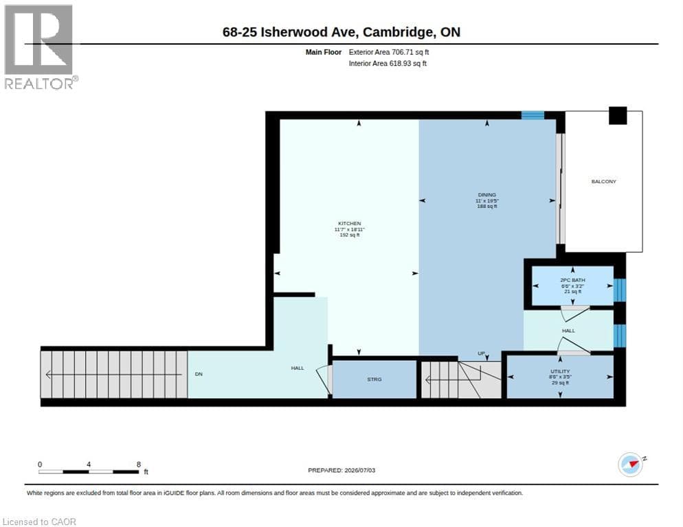 Townhouse for sale at 25 ISHERWOOD Avenue Unit# 68, Riverview, Cambridge, Ontario, photo 28