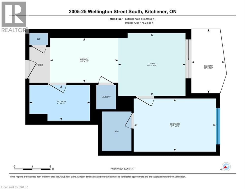 Apartment for sale at 25 S WELLINGTON Street Unit# 2005, Cherry Hill, Kitchener, Ontario, photo 50