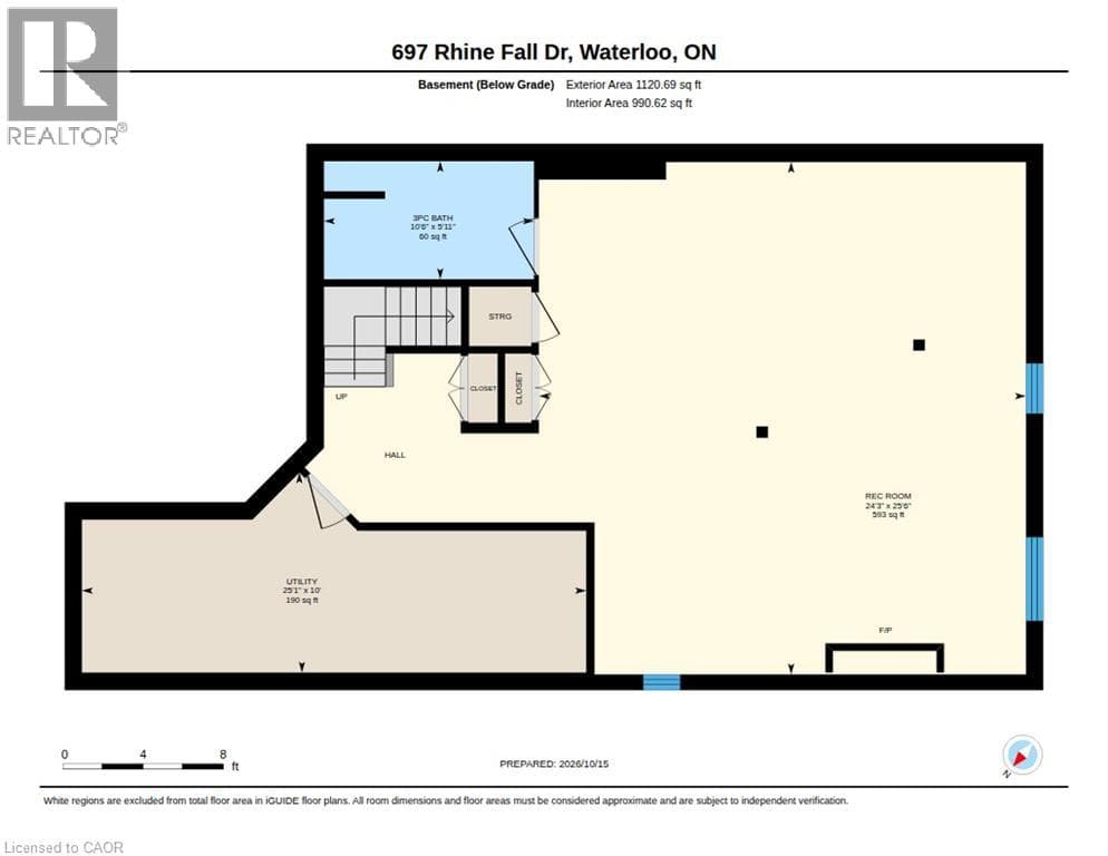 Detached for sale at 697 RHINE FALL Drive, Clair Hills, Waterloo, Ontario, photo 49