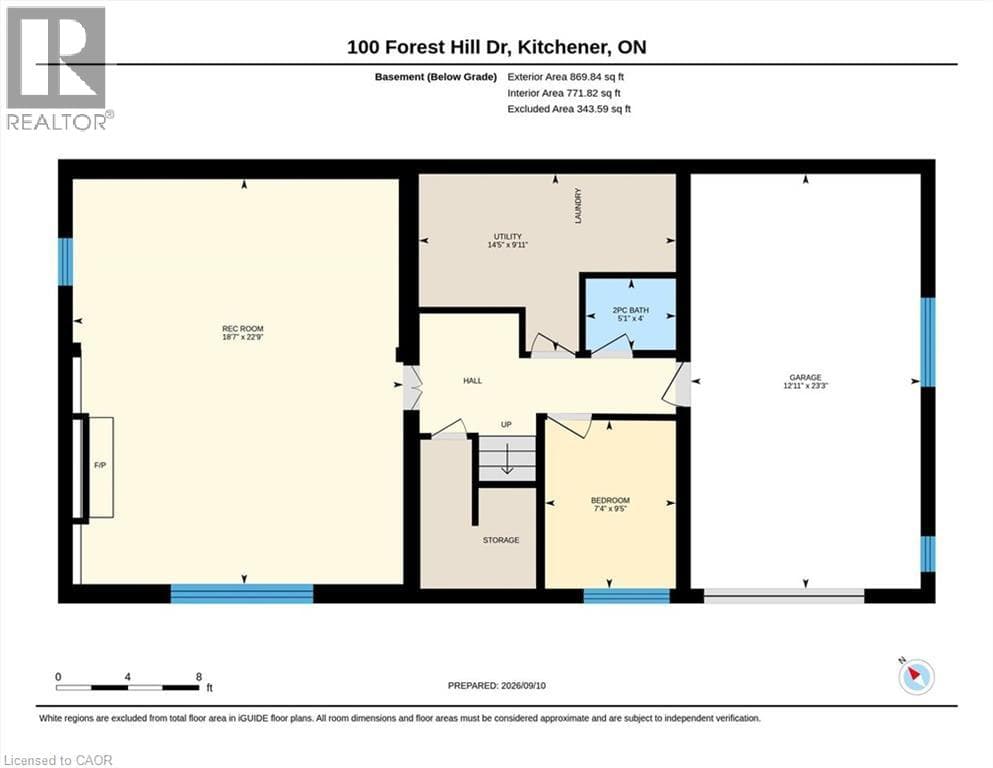 Detached for sale at 100 FOREST HILL Drive, Meinzinger Park-Lakeside, Kitchener, Ontario, photo 39