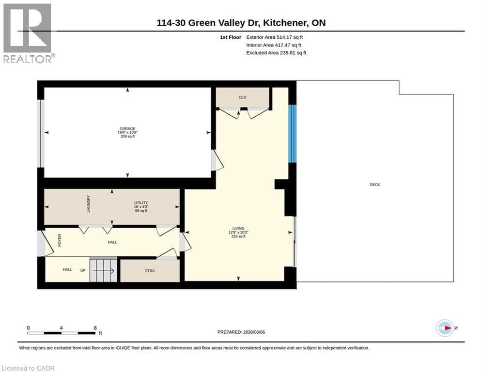 Townhouse for sale at 30 GREEN VALLEY Drive Unit# 114, Pioneer Park, Kitchener, Ontario, photo 19