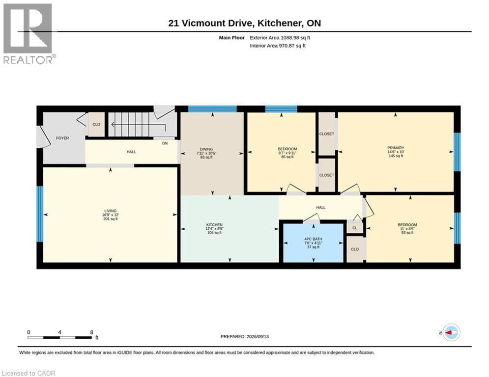 Semi-detached for sale at 21 VICMOUNT Drive, Victoria Hills, Kitchener, Ontario, photo 47