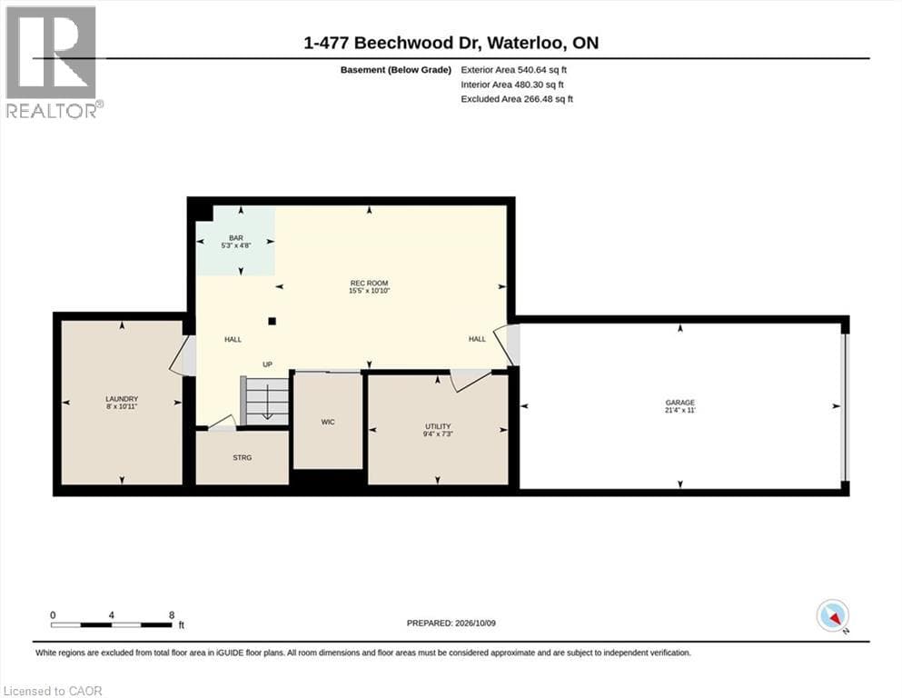 Townhouse for sale at 477 BEECHWOOD Drive Unit# 1, Rummelhardt, Waterloo, Ontario, photo 33
